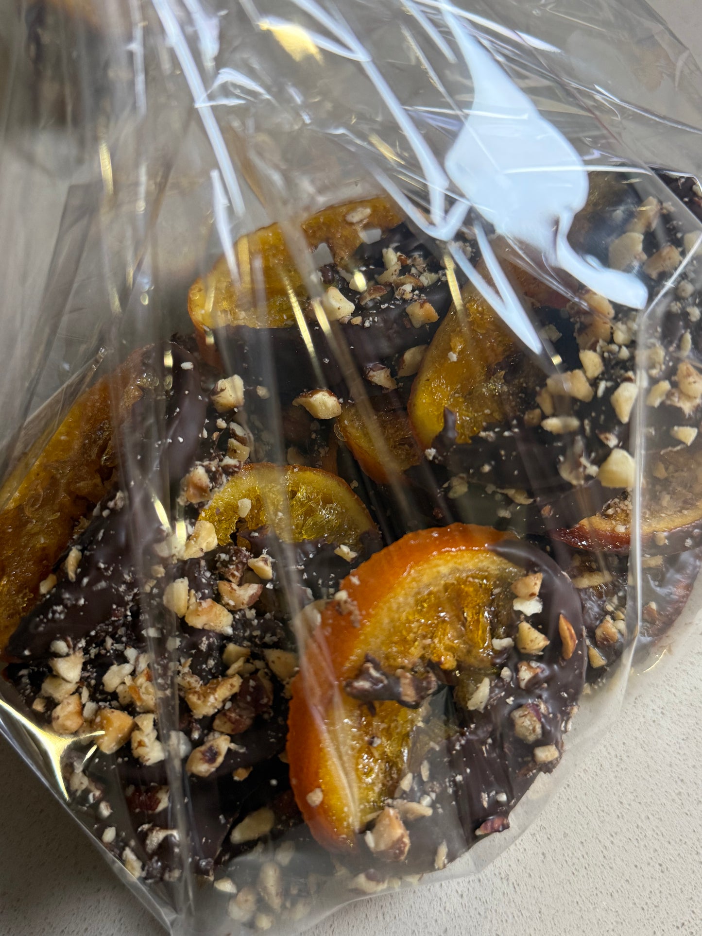 Chocolate Dipped Candied Oranges